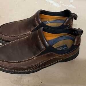 Dockers Men's Dark Brown Slip-On Loafers